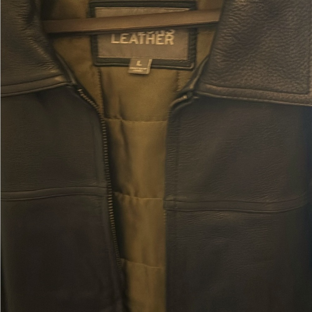 Men’s bomber style leather jacket - Wilson’s Leather